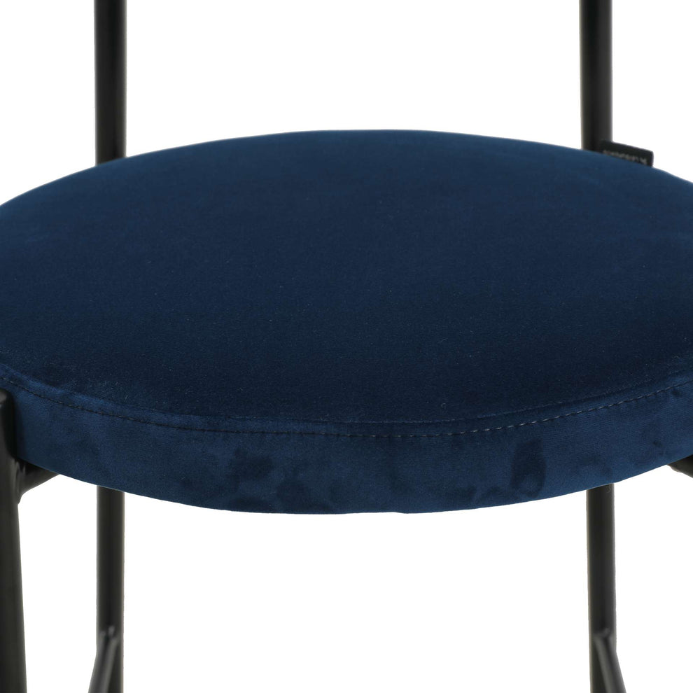 LeisureMod Euston Modern Wicker Bar Stool With Black Steel Frame | Bar Stools | Modishstore - 49