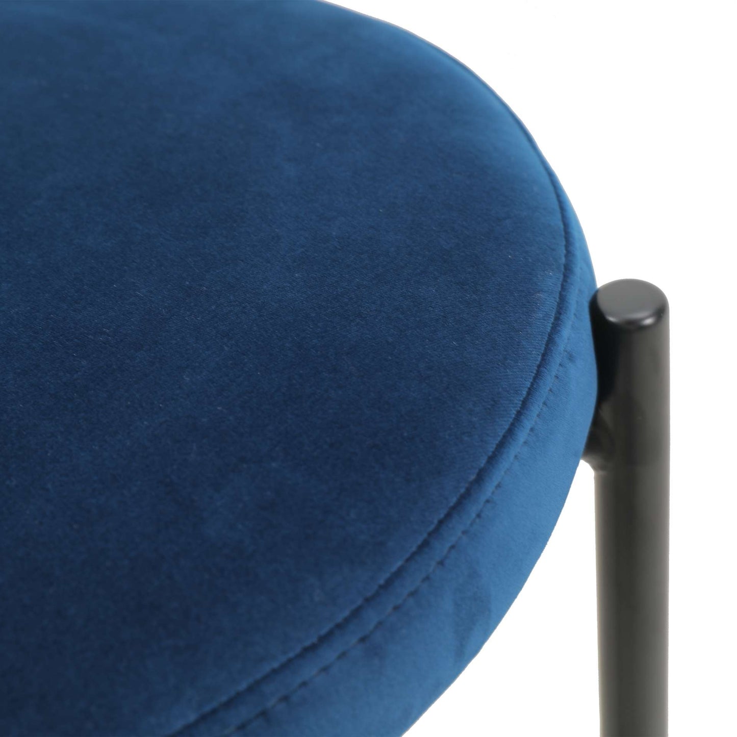 LeisureMod Euston Modern Wicker Bar Stool With Black Steel Frame | Bar Stools | Modishstore - 44