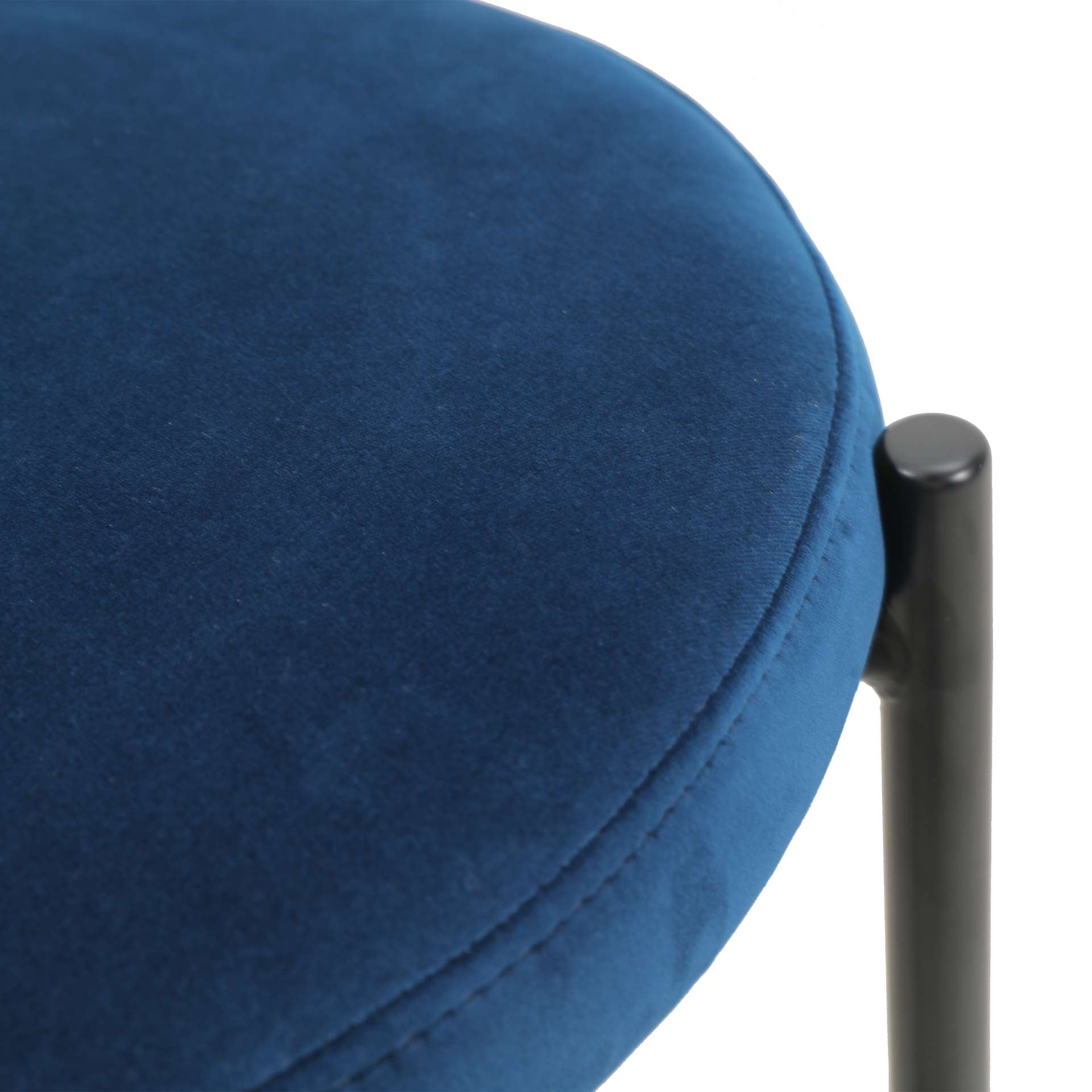 LeisureMod Euston Modern Wicker Bar Stool With Black Steel Frame | Bar Stools | Modishstore - 44