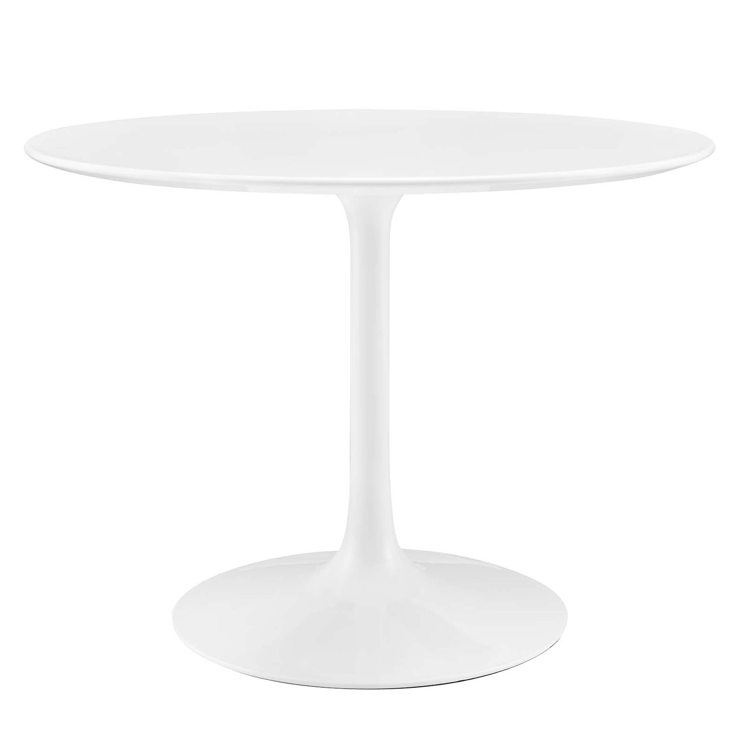 Modway Lippa 40" Round Wood Top Dining Table in White - EEI-1117 | Dining Tables | Modishstore - 7