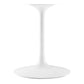 Modway Lippa 40" Round Wood Top Dining Table in White - EEI-1117 | Dining Tables | Modishstore - 9