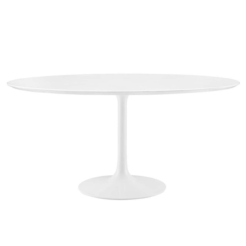 Modway Lippa 60" Round Wood Top Dining Table - White - EEI-1120 | Dining Tables | Modishstore - 7
