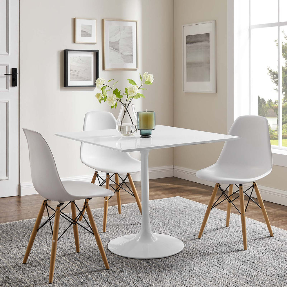Modway Lippa 36" Square Wood Top Dining Table - EEI-1124 | Dining Tables | Modishstore - 6