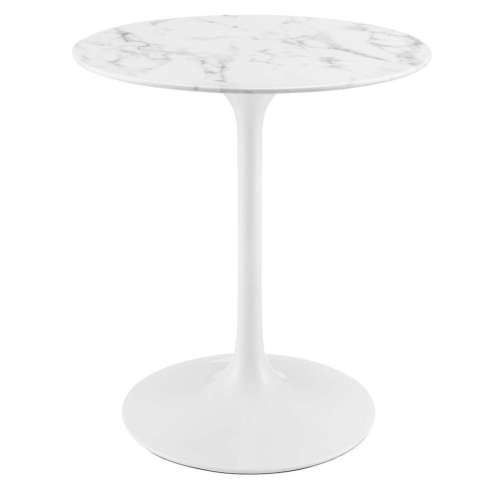 Modway Lippa 28" Round Artificial Marble Dining Table - EEI-1128 | Dining Tables | Modishstore - 7