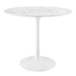 Modway Lippa 36" Round Artificial Marble Dining Table - EEI-1129 | Dining Tables | Modishstore - 7