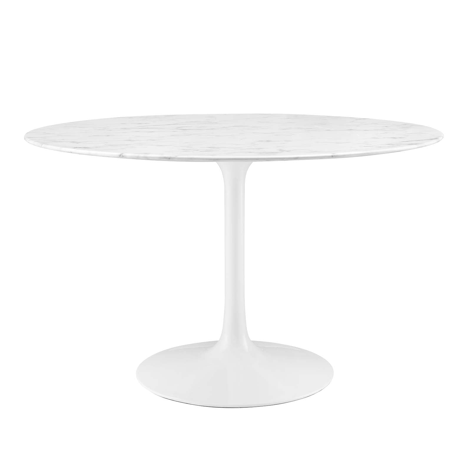 Modway Lippa 47" Round Artificial Marble Dining Table - EEI-1131 | Dining Tables | Modishstore - 5