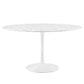 Modway Lippa 54" Round Artificial Marble Dining Table - EEI-1132 | Dining Tables | Modishstore - 7