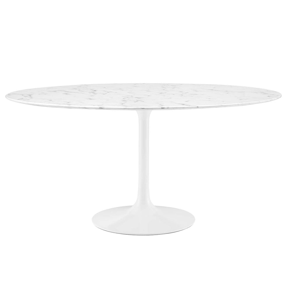 Modway Lippa 60" Round Artificial Marble Dining Table - EEI-1133 | Dining Tables | Modishstore - 7