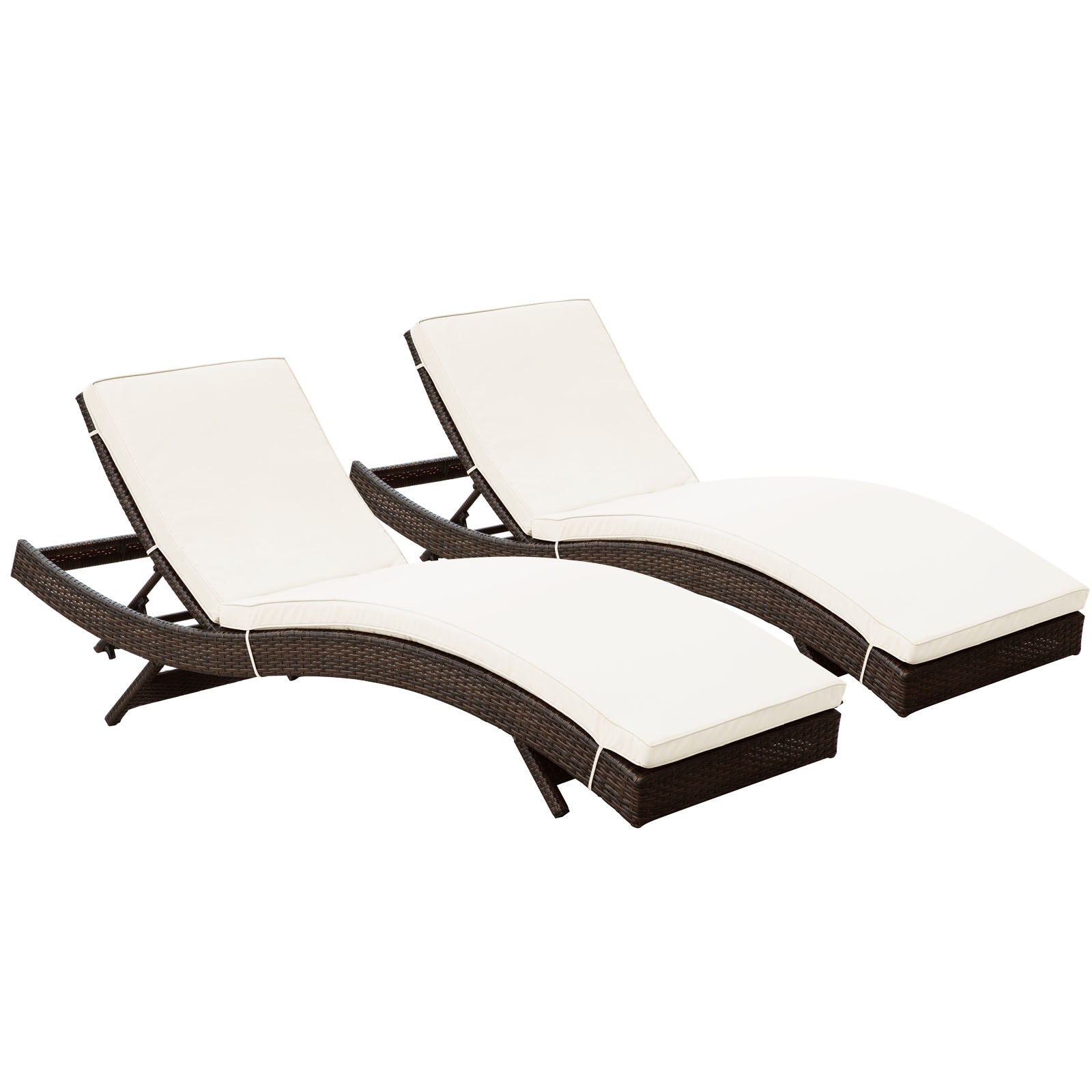 Peer Outdoor Patio Chaise Set of 2 by Modway | Outdoor Patio Daybed | Modishstore - 2