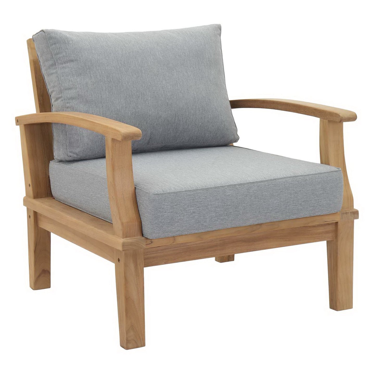 Marina 7 Piece Outdoor Patio Teak Set by Modway | Sofas | Modishstore - 5
