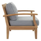 Marina 7 Piece Outdoor Patio Teak Set by Modway | Sofas | Modishstore - 6