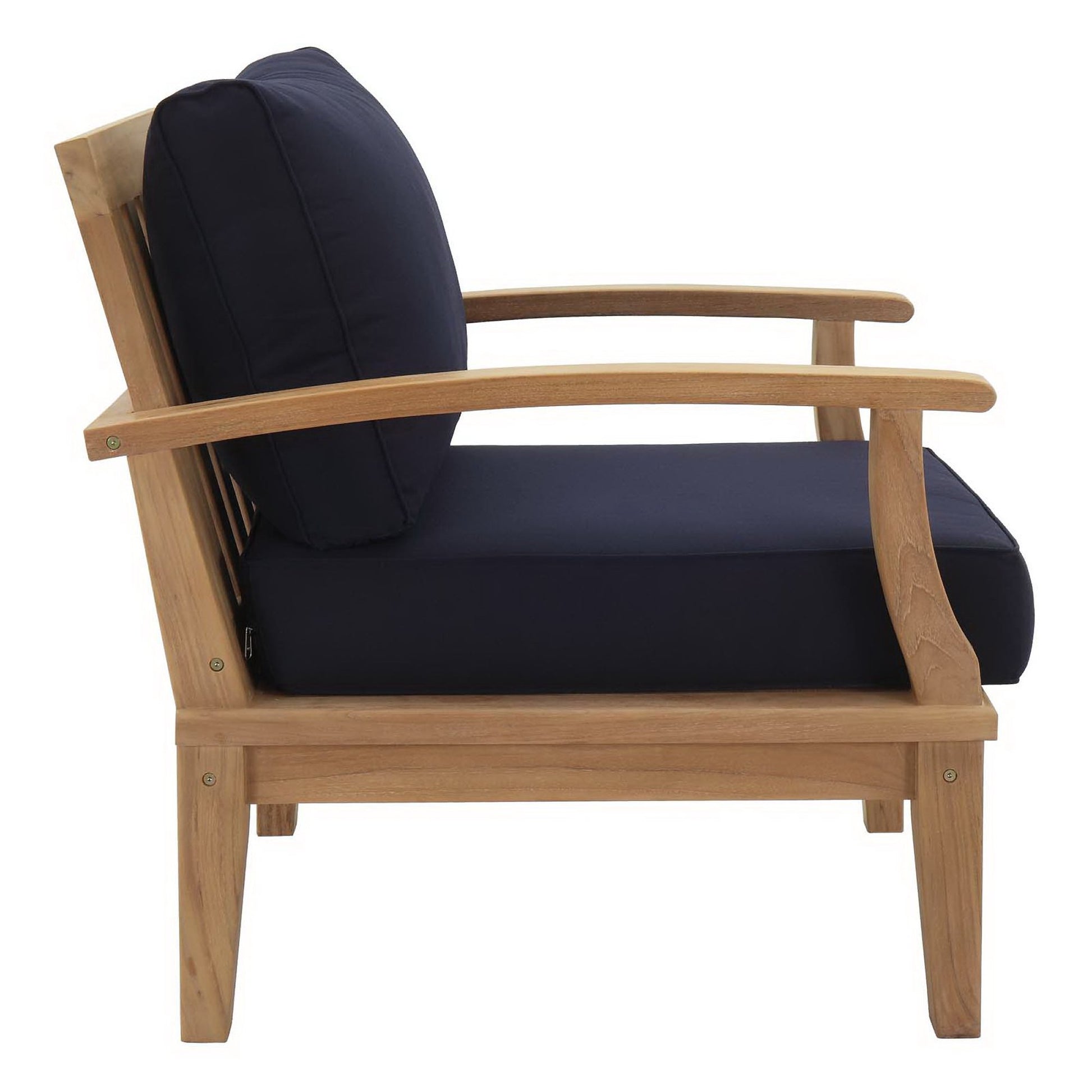 Marina 7 Piece Outdoor Patio Teak Set by Modway | Sofas | Modishstore - 14