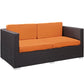 Gather Outdoor Patio Loveseat by Modway | Loveseats | Modishstore - 1