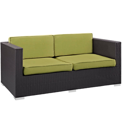 Gather Outdoor Patio Loveseat by Modway | Loveseats | Modishstore - 4