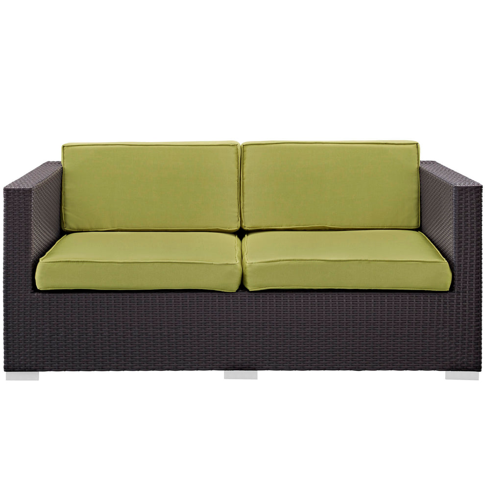 Gather Outdoor Patio Loveseat by Modway | Loveseats | Modishstore - 5