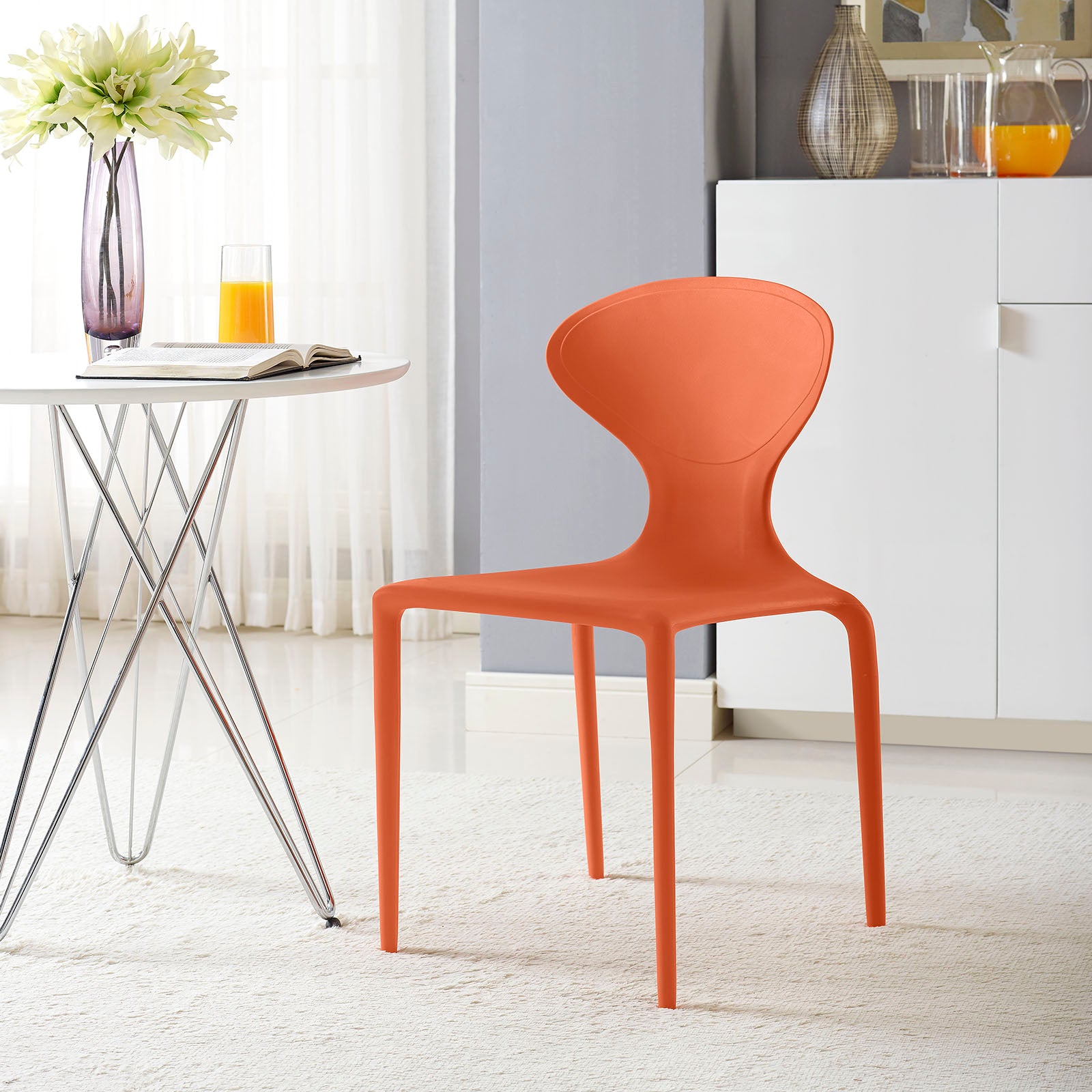Draw Dining Side Chair By Modway - EEI-1715 | Dining Chairs | Modishstore - 5