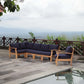 Marina 6 Piece Outdoor Patio Teak Set by Modway | Sofas | Modishstore - 1