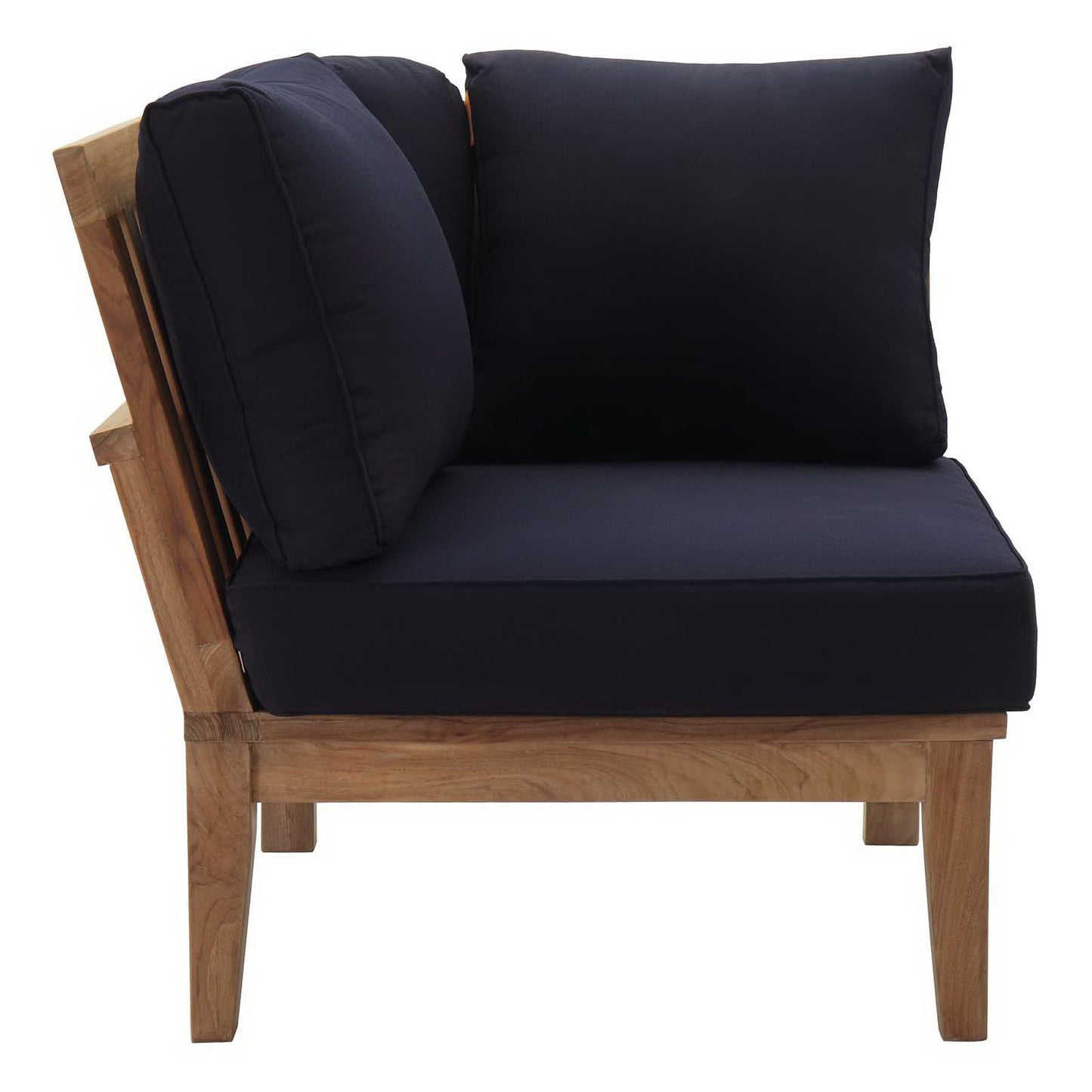 Marina 3 Piece Outdoor Patio Teak Set by Modway | Sofas | Modishstore - 6