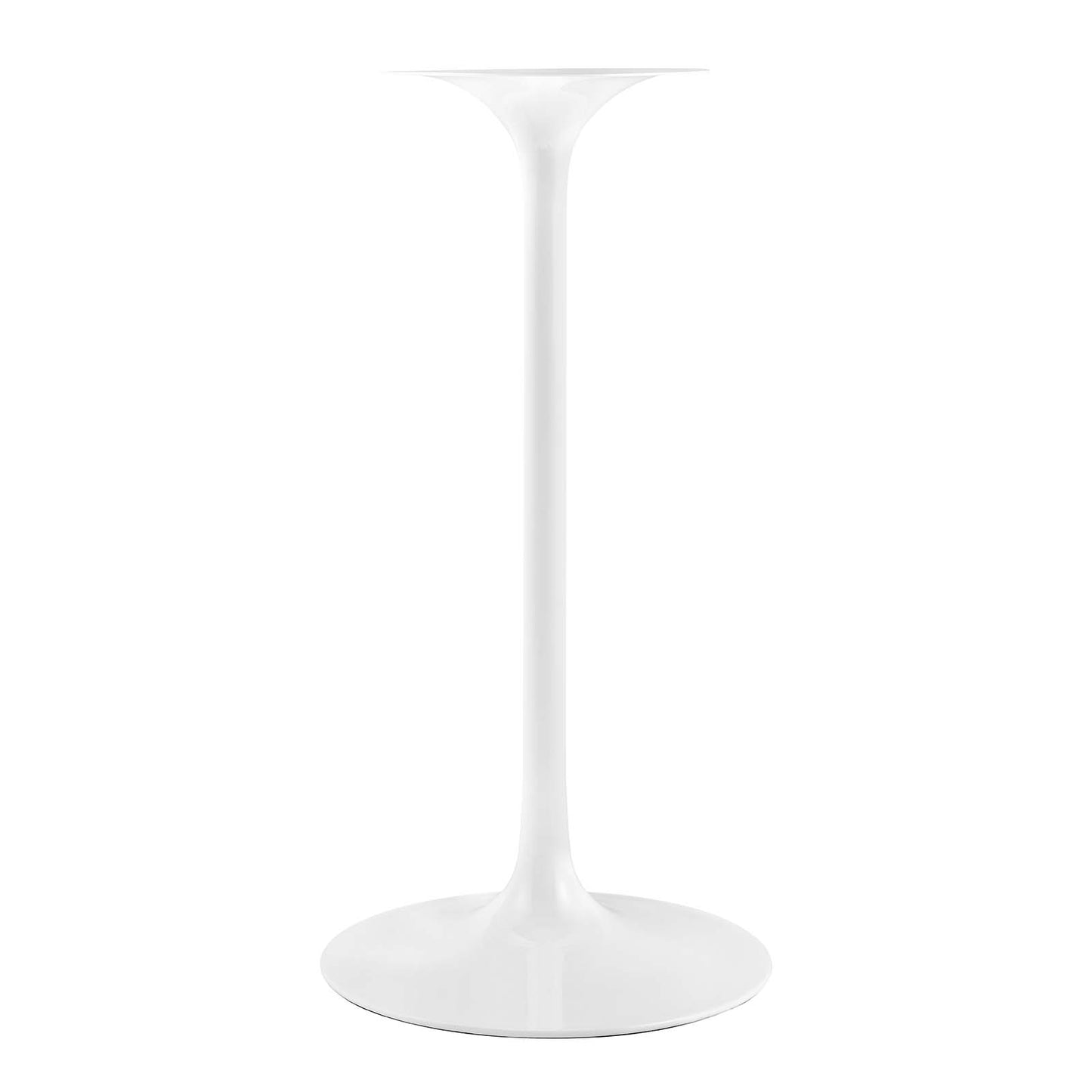 modway Lippa 28" Square Wood Top Bar Table White - EEI-1826 | Bar Tables | Modishstore - 9