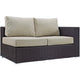 Convene Outdoor Patio Right Arm Loveseat By Modway - EEI-1841