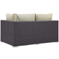 Convene Outdoor Patio Right Arm Loveseat By Modway - EEI-1841