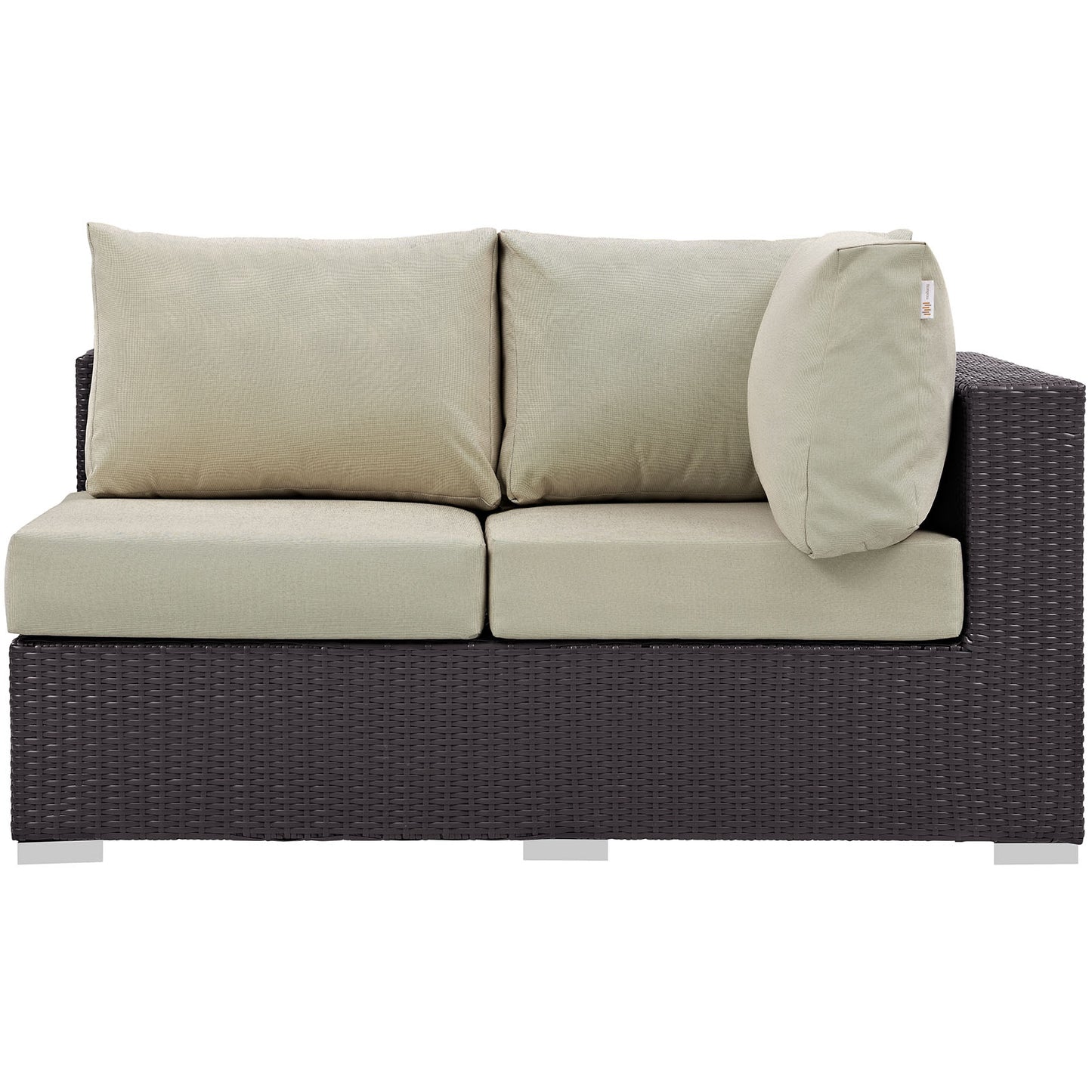 Convene Outdoor Patio Right Arm Loveseat By Modway - EEI-1841 | Outdoor Sofas, Loveseats & Sectionals | Modishstore - 5