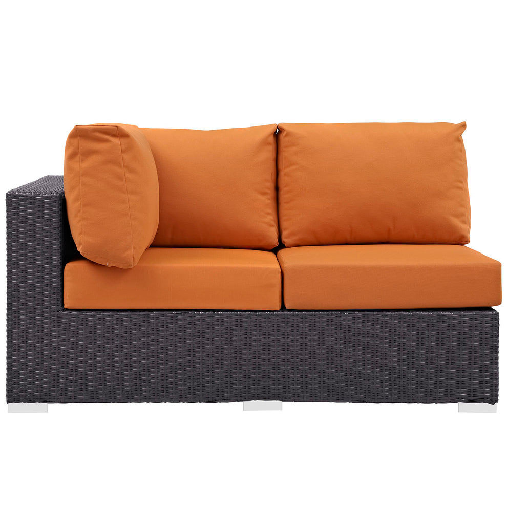 Convene Outdoor Patio Left Arm Loveseat By Modway - EEI-1842 | Outdoor Sofas, Loveseats & Sectionals | Modishstore - 16