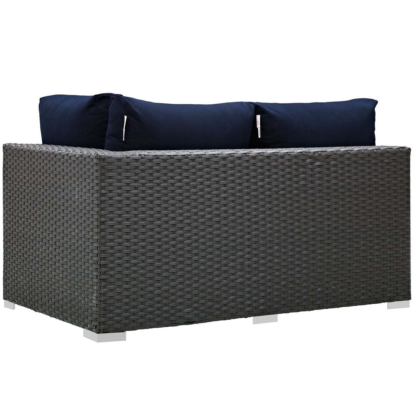 Sojourn Outdoor Patio Sunbrella Right Arm Loveseat By Modway - EEI-1857 | Outdoor Sofas, Loveseats & Sectionals | Modishstore - 5
