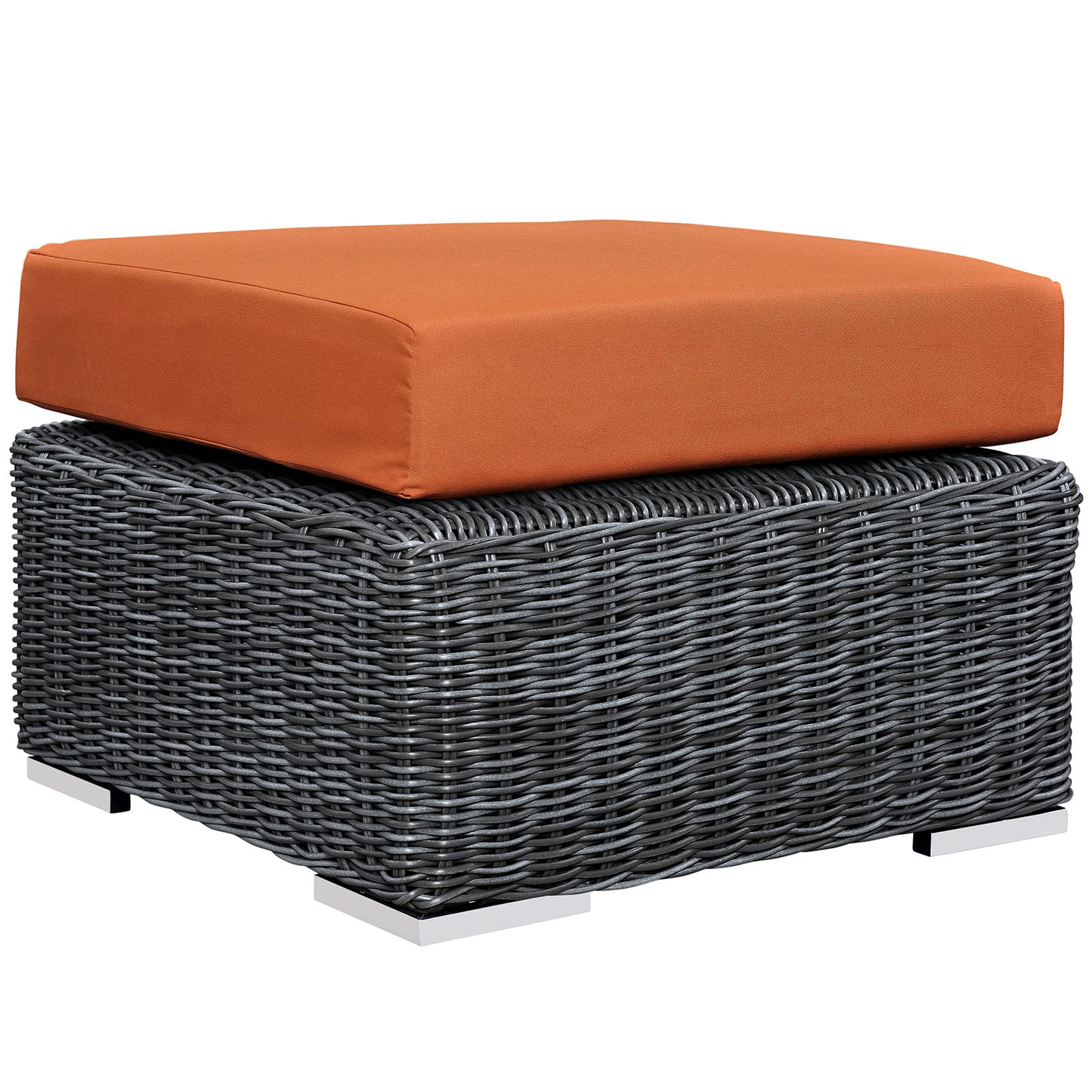 Summon Outdoor Patio Sunbrella Ottoman By Modway - EEI-1869 | Outdoor Ottomans | Modishstore - 15