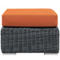 Summon Outdoor Patio Sunbrella Ottoman By Modway - EEI-1869 | Outdoor Ottomans | Modishstore - 13