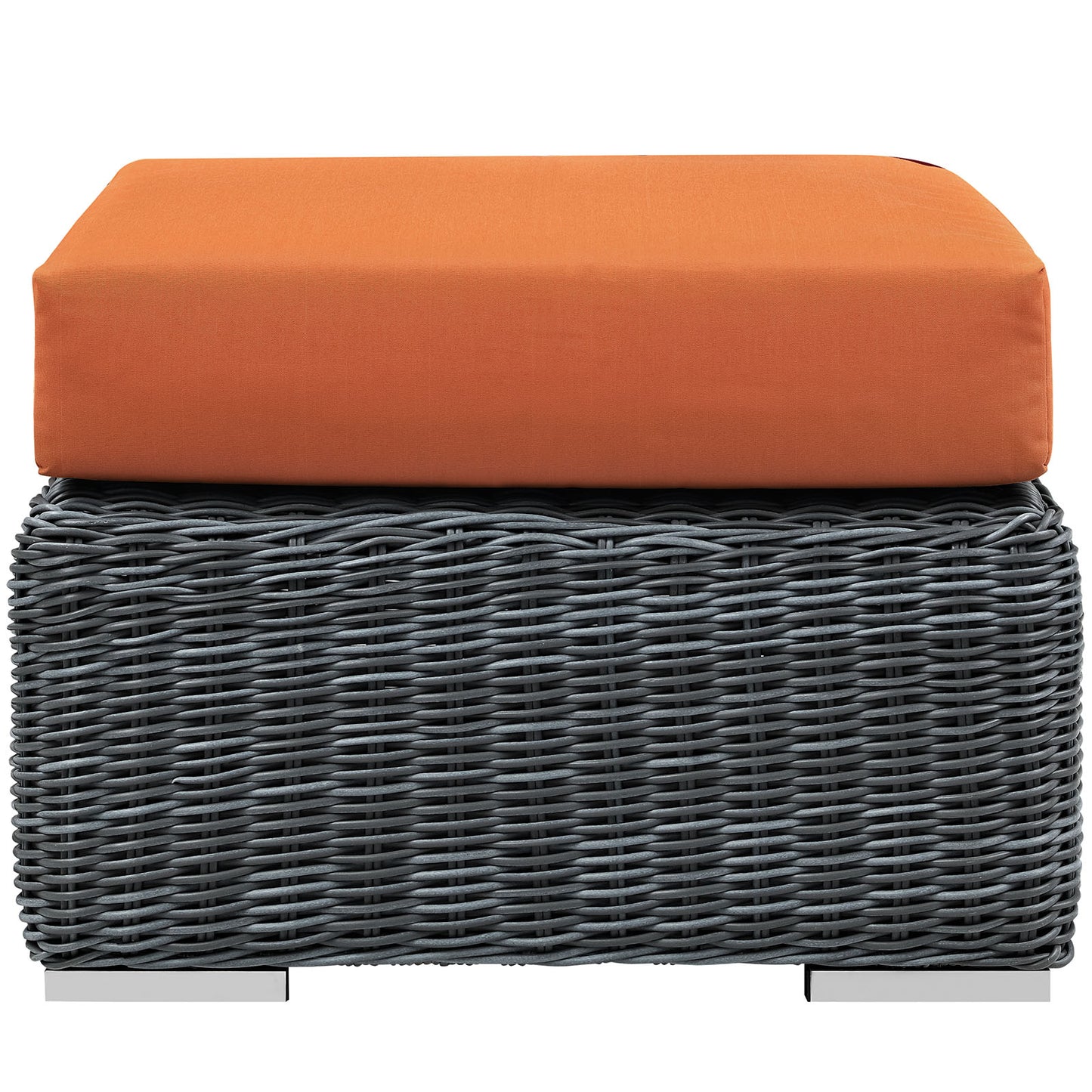 Summon Outdoor Patio Sunbrella Ottoman By Modway - EEI-1869 | Outdoor Ottomans | Modishstore - 13
