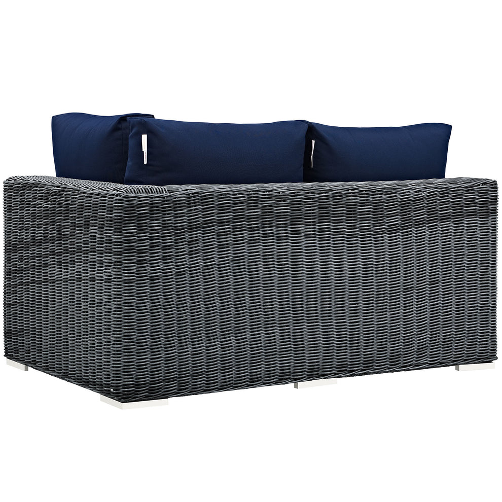 Modway Summon Outdoor Patio Right Arm Loveseat - EEI-1871 | Outdoor Sofas, Loveseats & Sectionals | Modishstore - 7