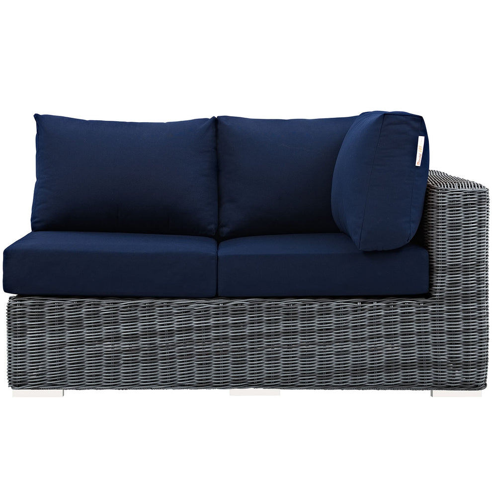 Modway Summon Outdoor Patio Right Arm Loveseat - EEI-1871 | Outdoor Sofas, Loveseats & Sectionals | Modishstore - 6