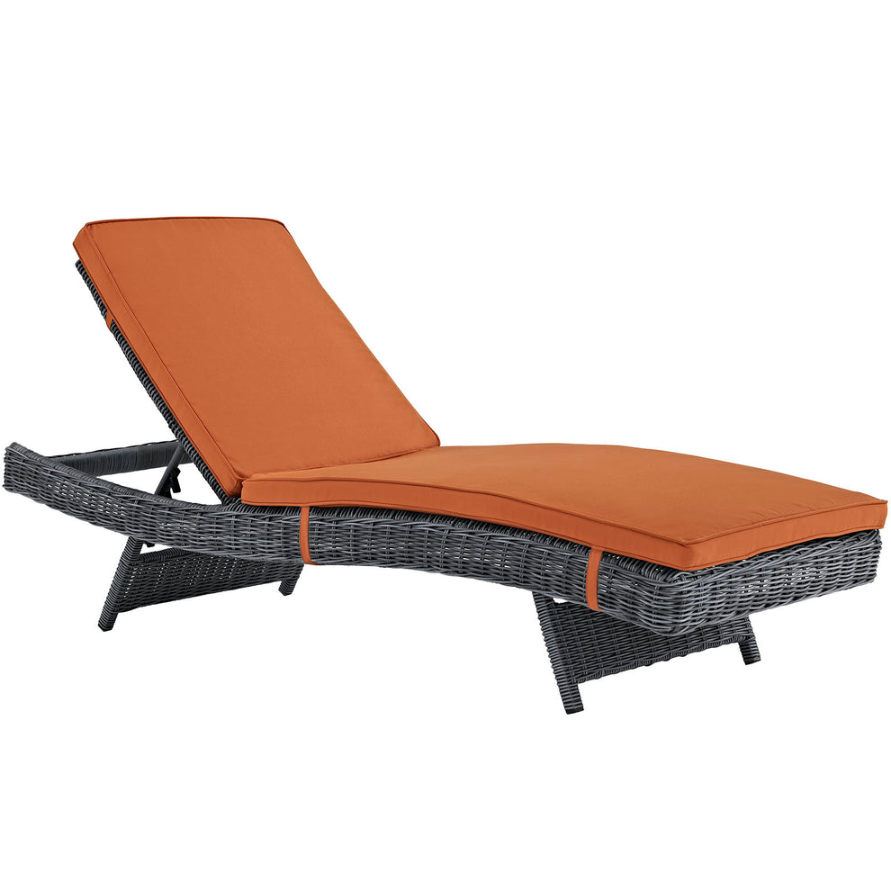 Summon Outdoor Patio Sunbrella® Chaise By Modway - EEI-1996 | Outdoor Chaise Lounges | Modishstore - 15
