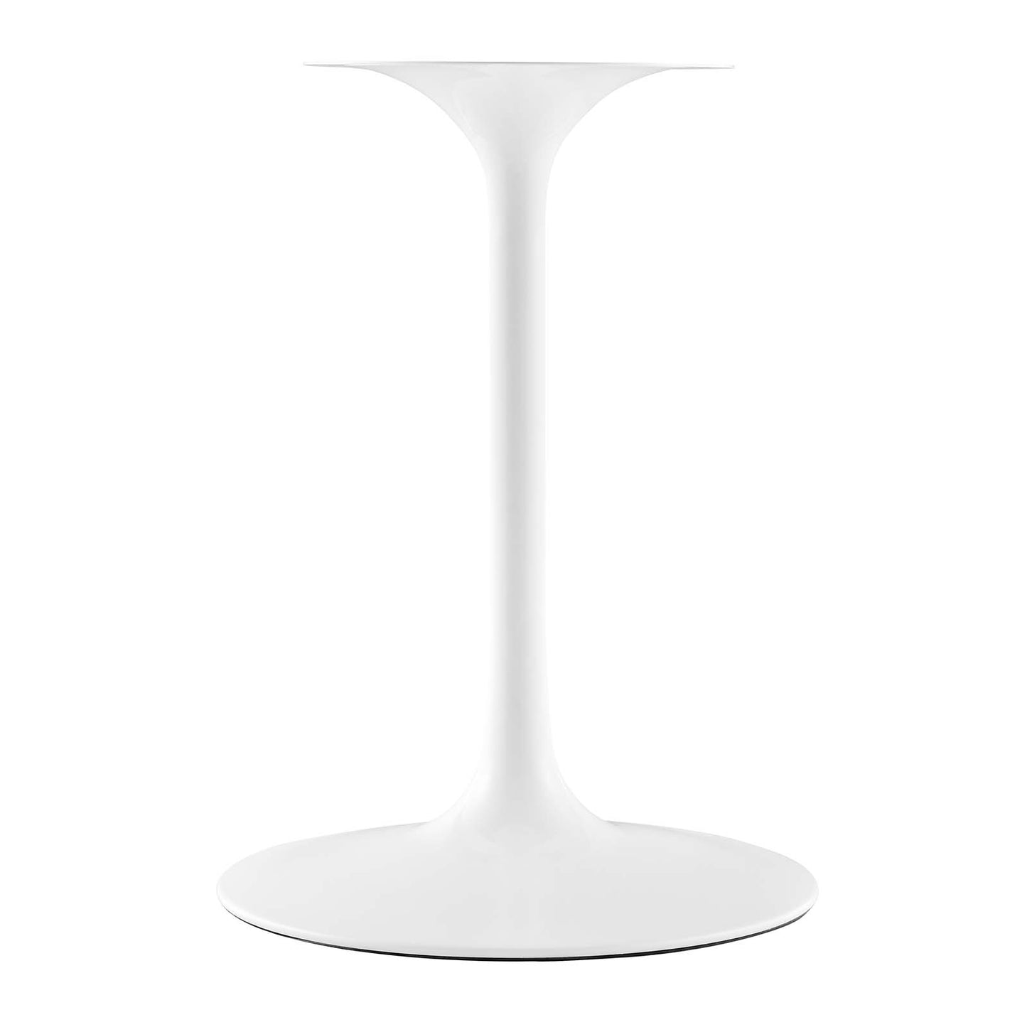 Modway Lippa 48" Oval Wood Top Dining Table in White - EEI-2017