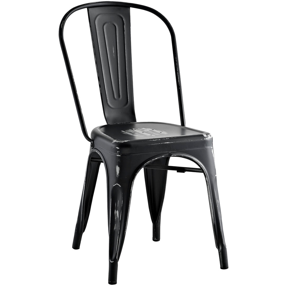 Modway Promenade Side Chair - Gunmetal - EEI-2027 | Dining Chairs | Modishstore - 2
