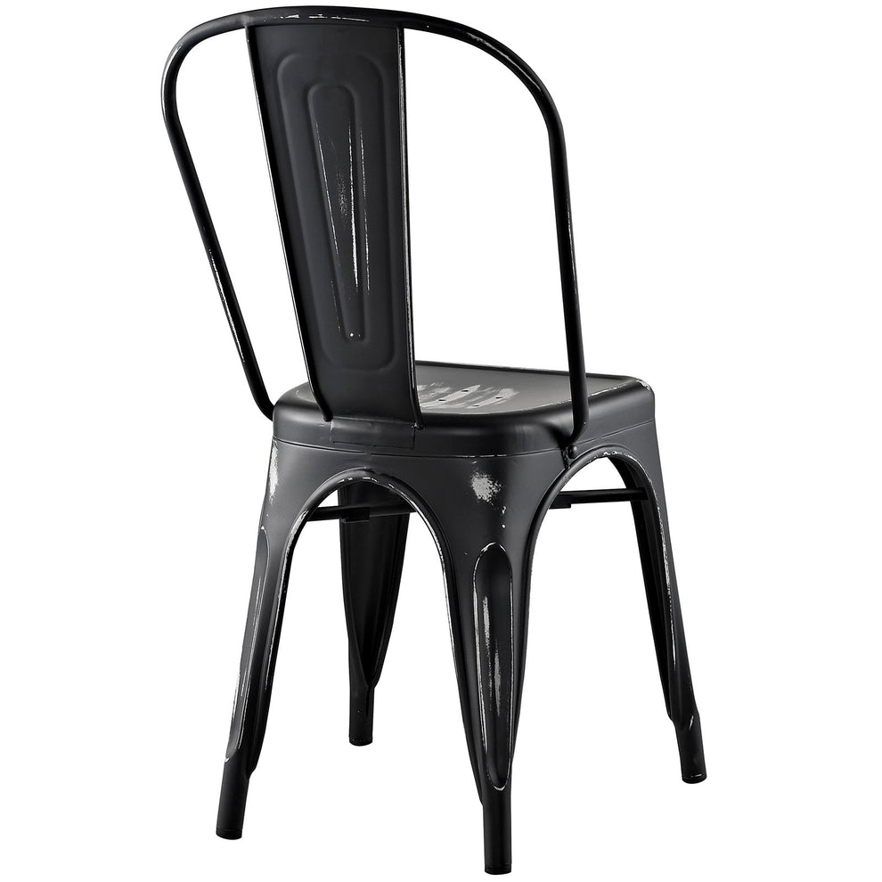 Modway Promenade Side Chair - Gunmetal - EEI-2027 | Dining Chairs | Modishstore - 5