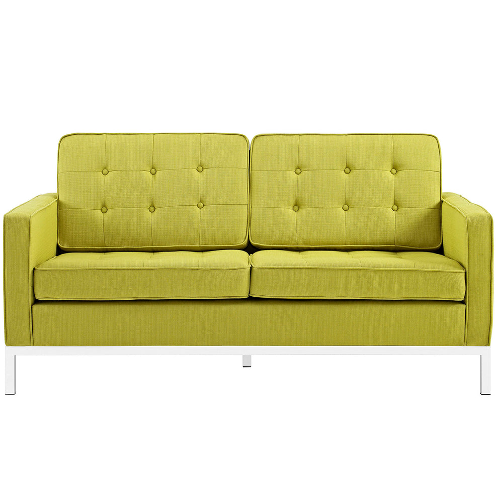 Modway Loft Fabric Loveseat - EEI-2051 | Loveseats | Modishstore - 6