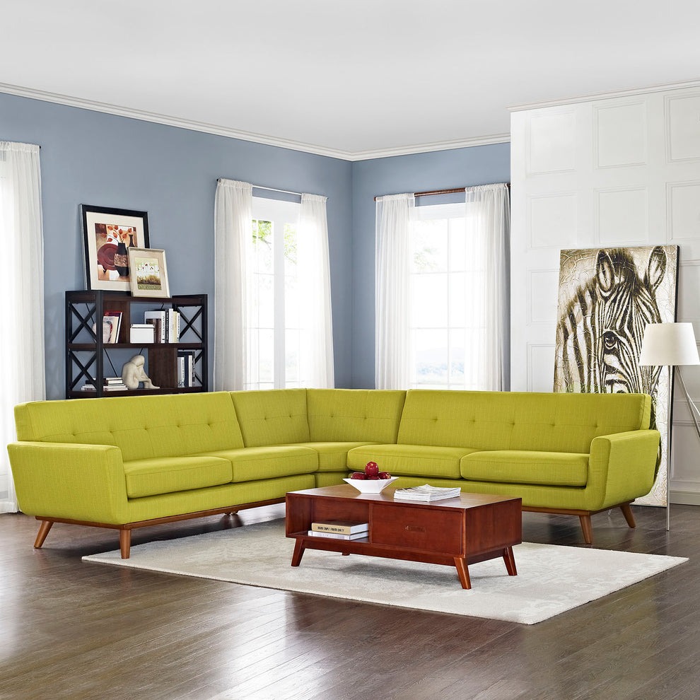 Modway Engage L-Shaped Sectional Sofa - EEI-2108 | Sectional | Modishstore - 34