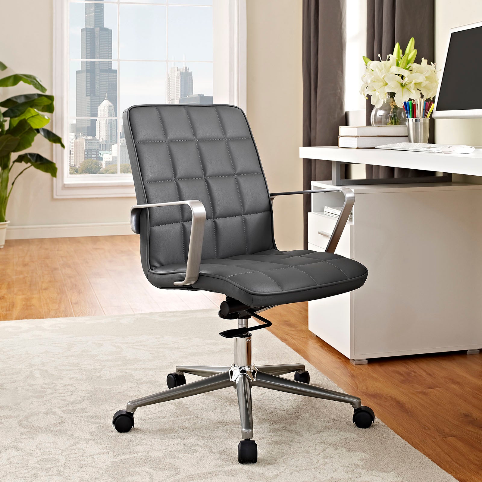 Tile Office Chair By Modway - EEI-2127 | Office Chairs | Modishstore - 9