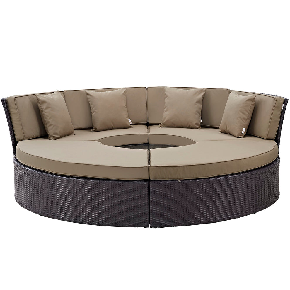 Convene Circular Outdoor Patio Daybed Set By Modway - EEI-2171 | Outdoor Patio Daybed | Modishstore - 9