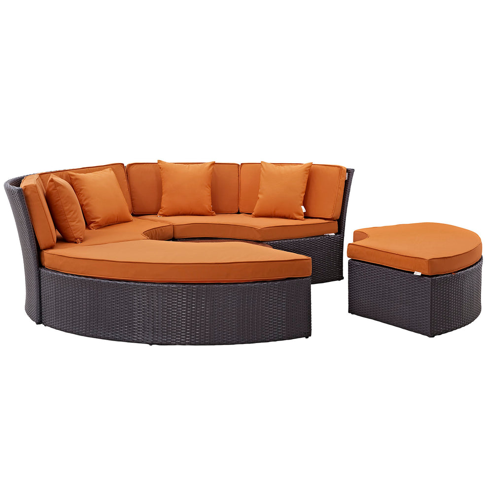Convene Circular Outdoor Patio Daybed Set By Modway - EEI-2171 | Outdoor Patio Daybed | Modishstore - 14