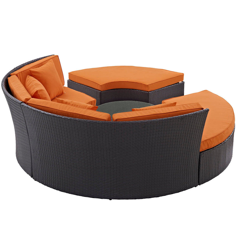 Convene Circular Outdoor Patio Daybed Set By Modway - EEI-2171 | Outdoor Patio Daybed | Modishstore - 16