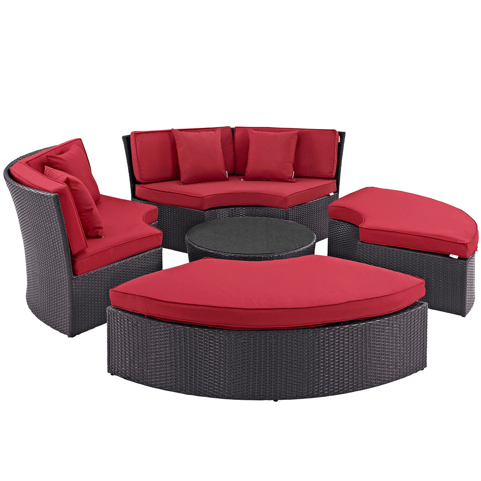 Convene Circular Outdoor Patio Daybed Set By Modway - EEI-2171 | Outdoor Patio Daybed | Modishstore - 23