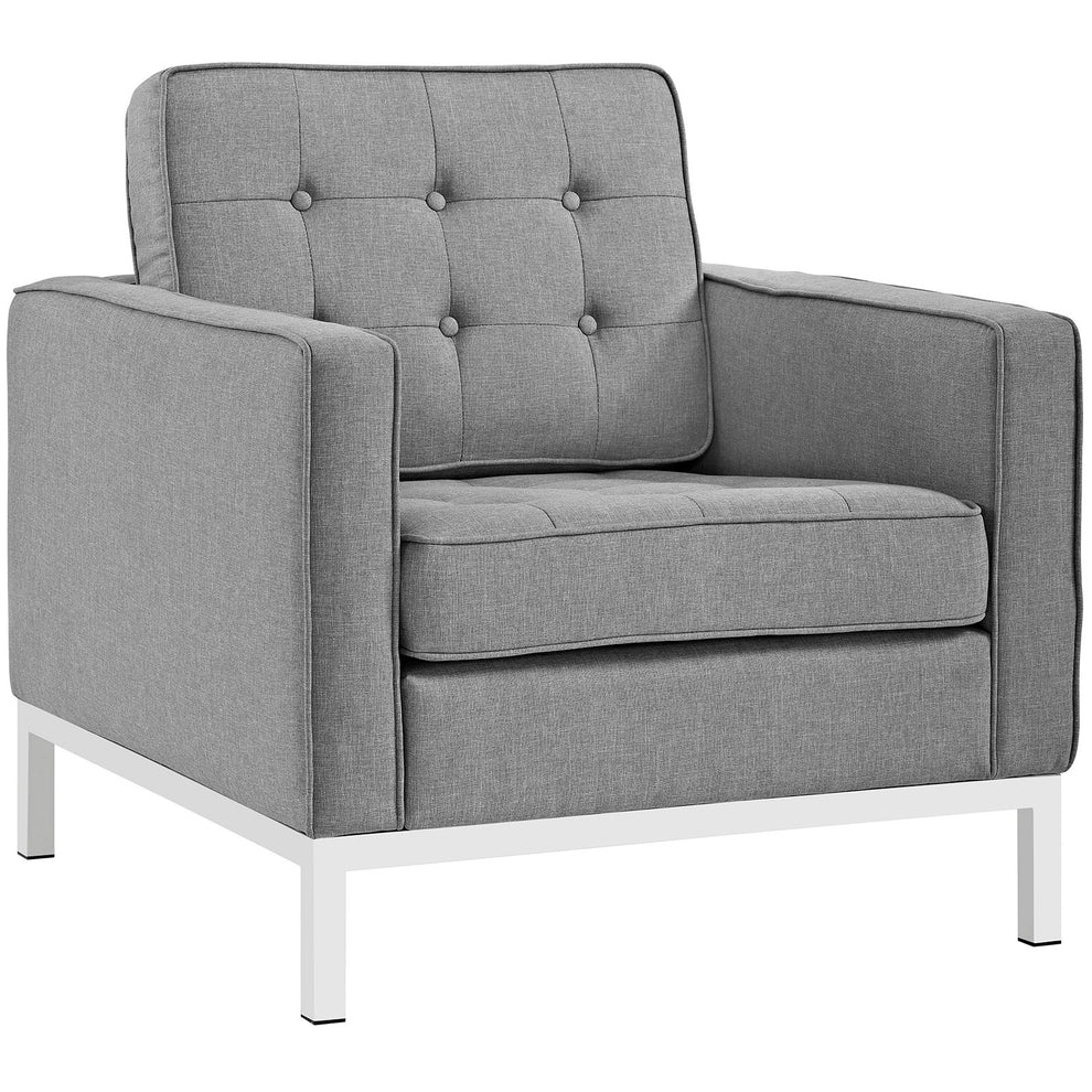 Modway Loft Armchairs Upholstered Fabric - Set of 2 - EEI-2440 | Armchairs | Modishstore - 17