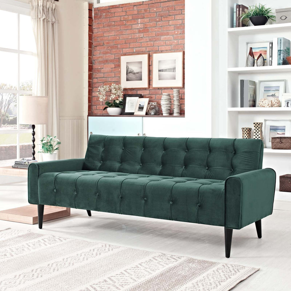 Modway Delve Velvet Sofa - EEI-2456 | Sofas | Modishstore - 8