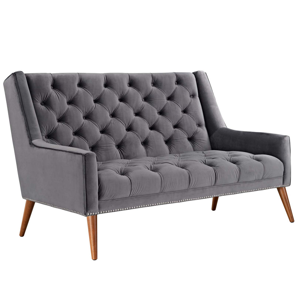 Modway Peruse Velvet Loveseat - EEI-2462 | Loveseats | Modishstore - 5
