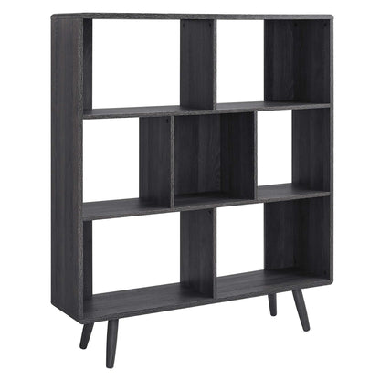 Transmit 7 Shelf Wood Grain Bookcase by Modway | Bookcases | Modishstore - 2