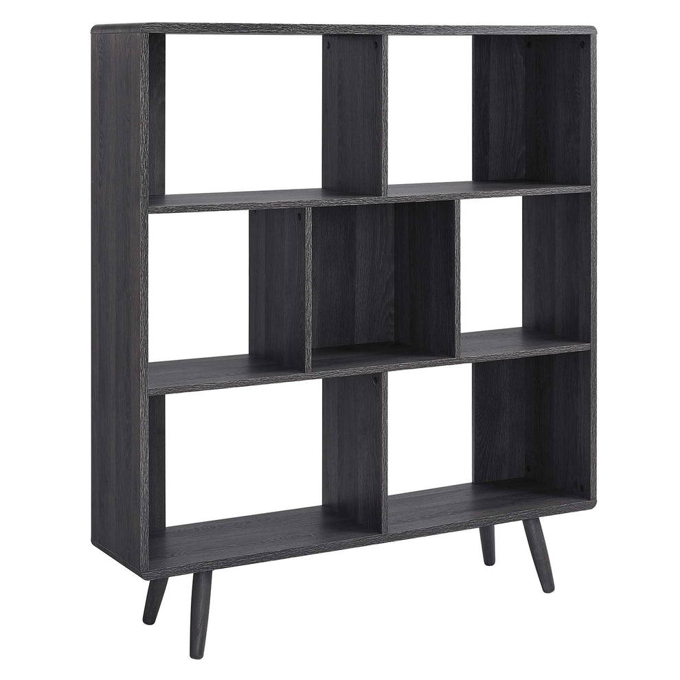 Transmit 7 Shelf Wood Grain Bookcase by Modway | Bookcases | Modishstore - 2