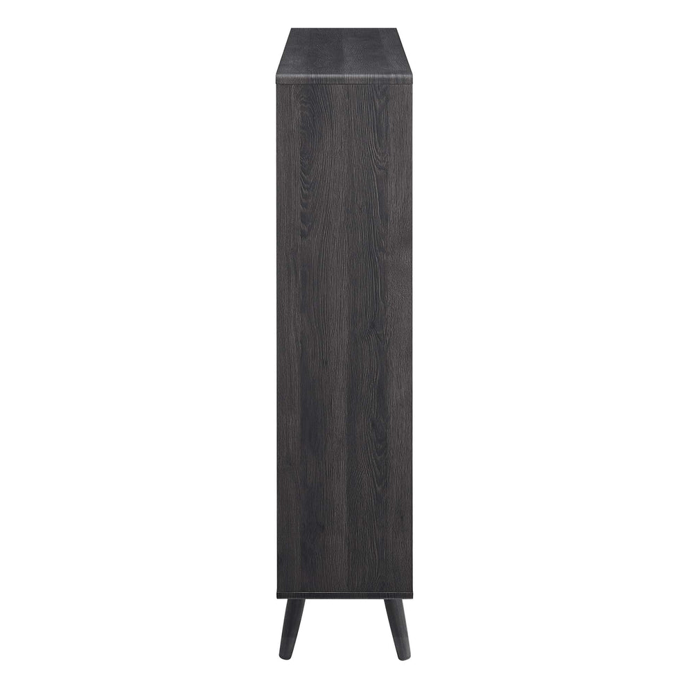 Transmit 7 Shelf Wood Grain Bookcase by Modway | Bookcases | Modishstore - 3
